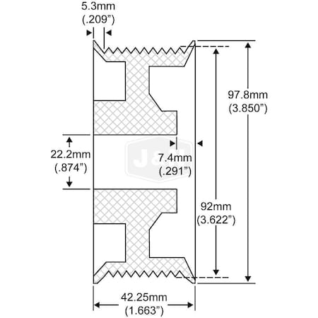 Aftermarket JAndN Electrical Products Pulley 210-12001-JN
